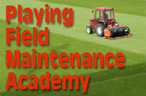 Playing Field Maintenance Academy, Burlingame Jan 2023